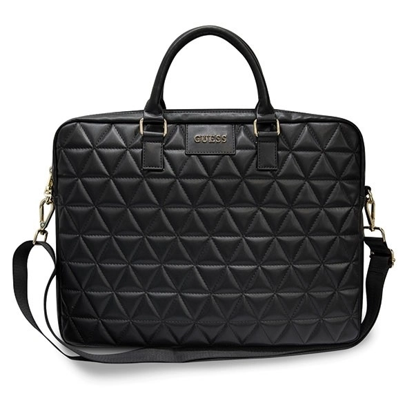 Taška na notebook Guess Quilted 16" čierna