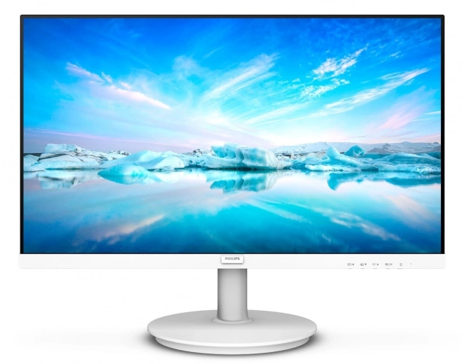 Biely IPS monitor 23.8 palca s HDMI a reproduktormi