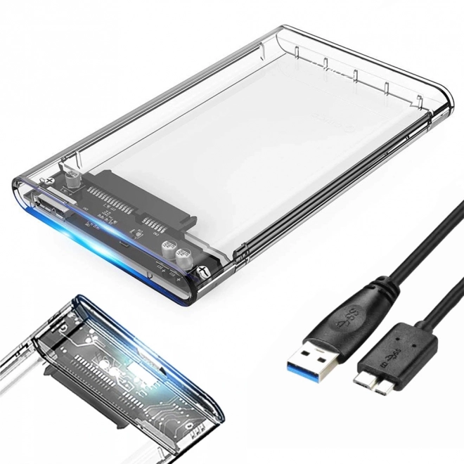 Kryt 2,5'' ssd hdd usb 3.0 sata pocket