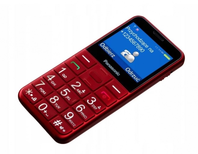 Mobilný telefón Panasonic KX-TU155 pre seniorov