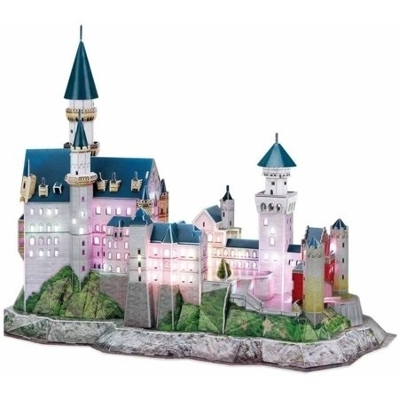 3D puzzle zámok Neuschwanstein