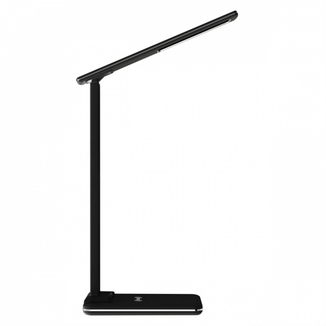 Stolná lampa s bezdrôtovou nabíjačkou LEDITOU čierna