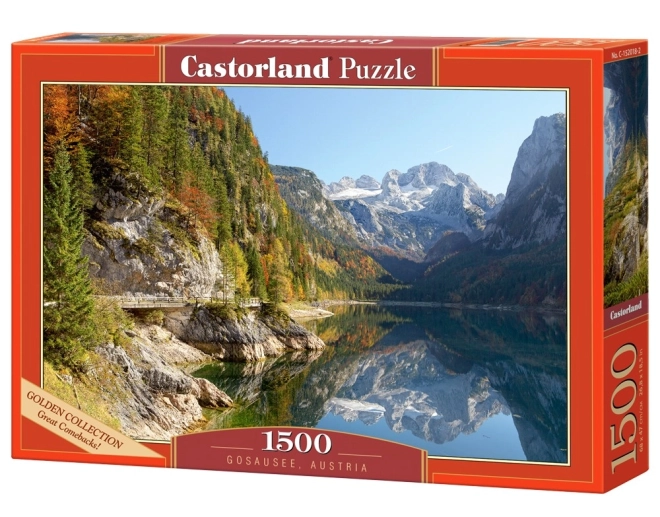 Castorland Puzzle Gosausee, Rakúsko 1500 dielikov – Gosausee, Rakúsko