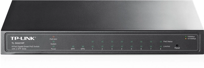 Inteligentný prepínač TP-LINK TL-SG2210P 8-portový PoE
