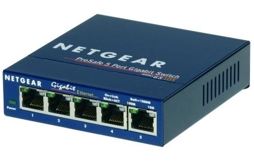 Netgear neovládaný plus switch s 5x GE portami
