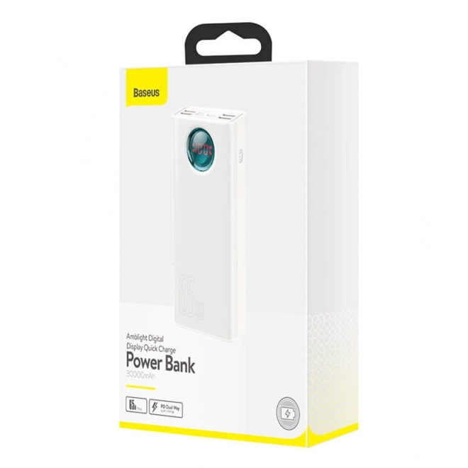 Powerbanka Baseus Amblight 30000mAh biela