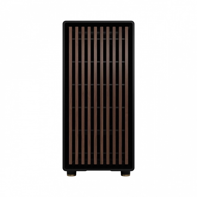 Fractal Design skrinka North čierna s drevenými prvkami