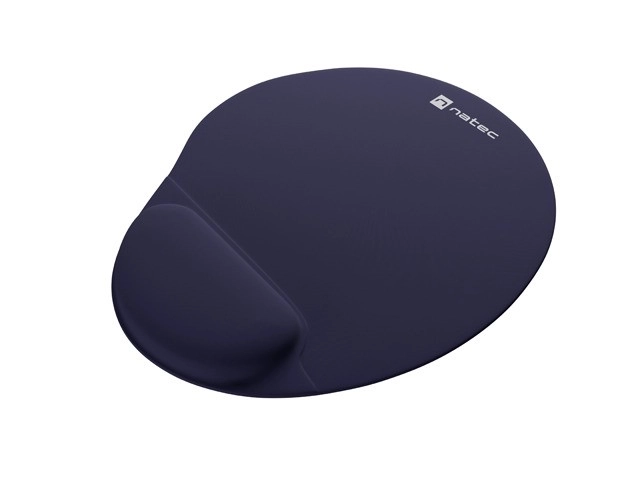 Ergonomická podložka na myš Natec Marmot modrá