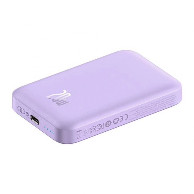 Baseus mini powerbanka 6000 mAh 20W fialová