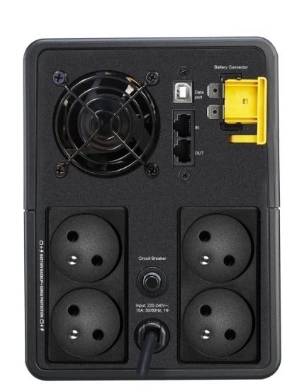 Záložný zdroj APC Back-UPS 1600VA, 230V, AVR, 4 francúzske zásuvky
