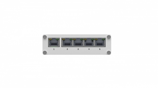 Priemyselný prepojovač TSW110 s 5x Gigabit Ethernet