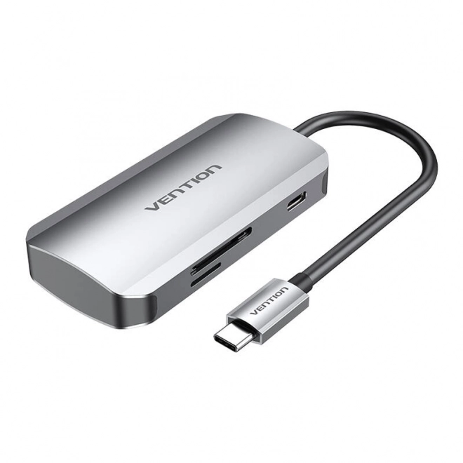 Dokovacia stanica USB-C na 3x USB3.0 s SD, TF a PD pripojením