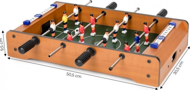 Detský stolný futbal s dvoma loptami