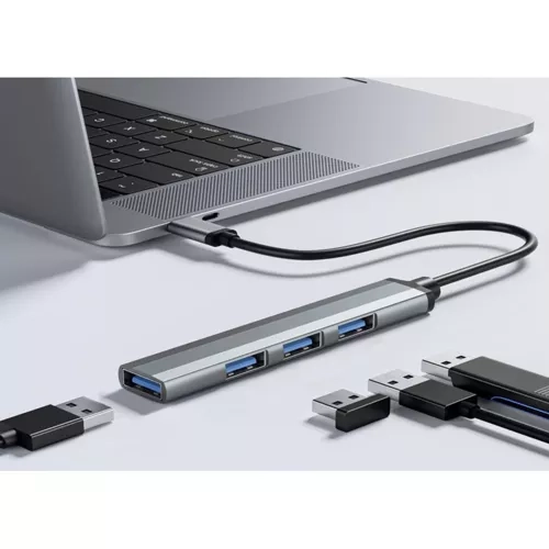 USB rozdeľovač so 4 portami