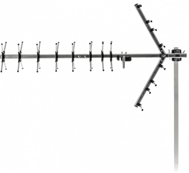 Externá anténa pre DVB-T2/T s ziskom 12dB