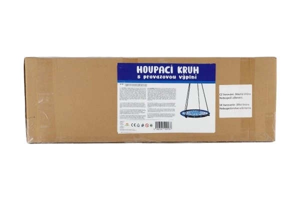 Zelená hojdačka kruh 80 cm