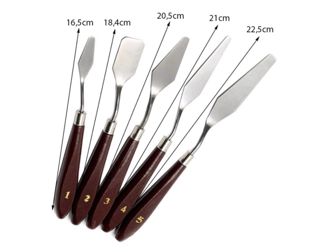Rôzne veľkosti 16,5–22,5 cm