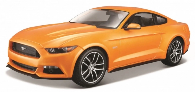 Model auta Ford Mustang GT 2015 oranžový 1/24