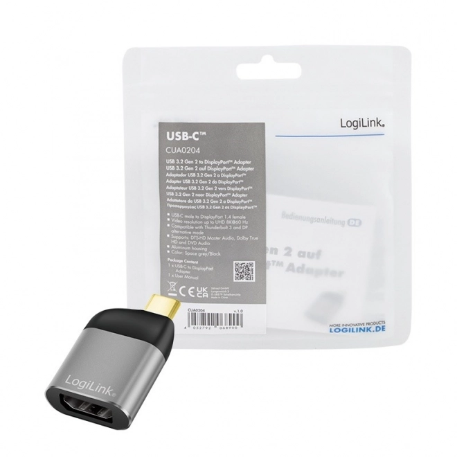 Adaptér USB Type-C na DP, 8K