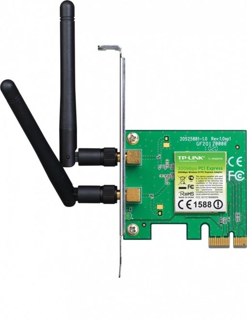 Bezdrôtová karta WiFi N300 PCI-E s dvoma anténami