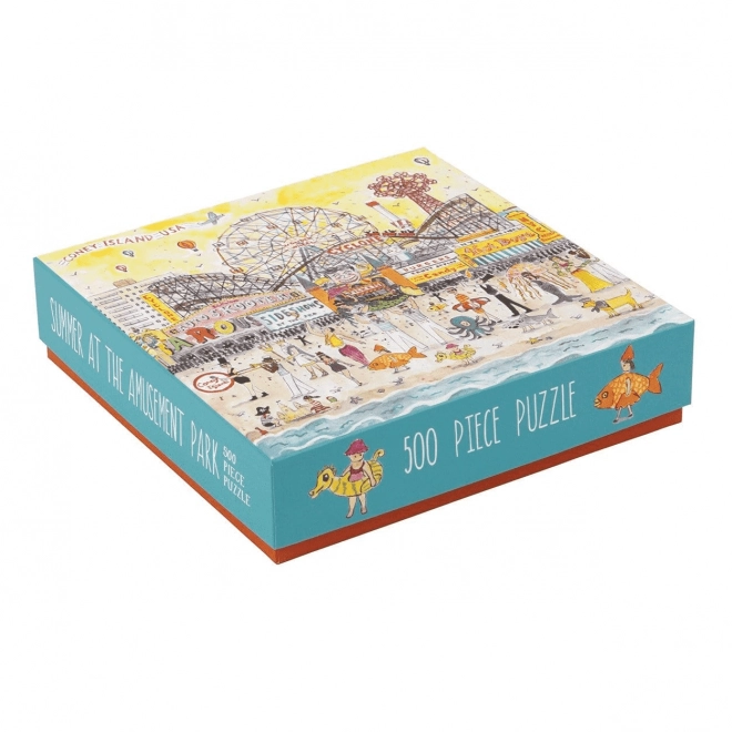 Galison puzzle leto v zábavnom parku 500 dielikov