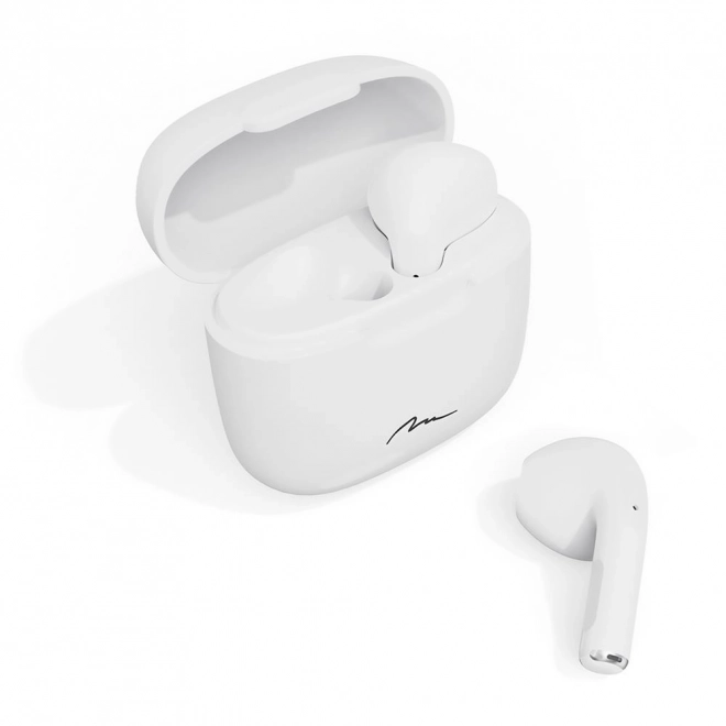 Bezdrôtové slúchadlá do uší Media-Tech R-Phones TWS USB-C biele