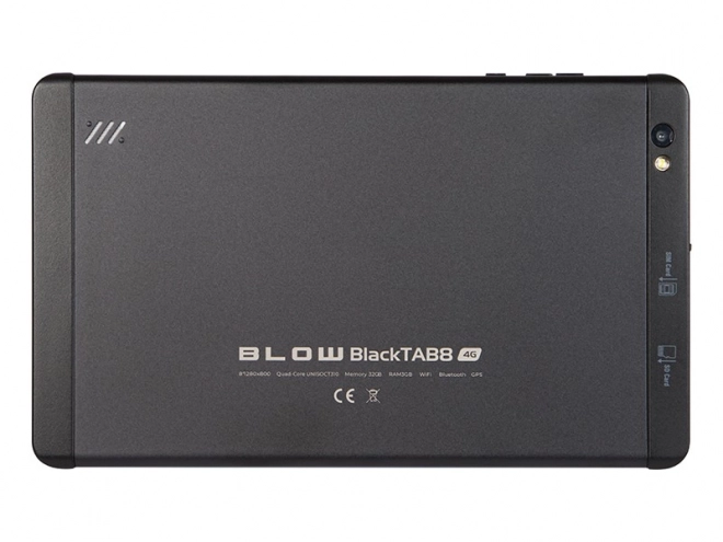 Tablet BlackTAB8 4G LTE 8 palcov Čierny