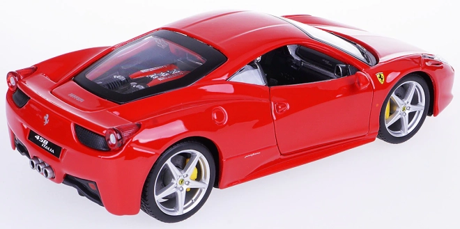 Ferrari 458 Italia červená model 1:24