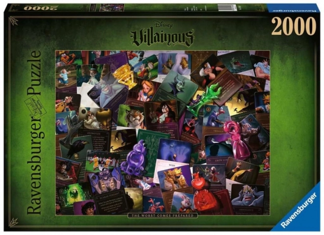 Ravensburger Puzzle Disney Villainous: Tí najhorší prichádzajú pripravení 2000 dielikov