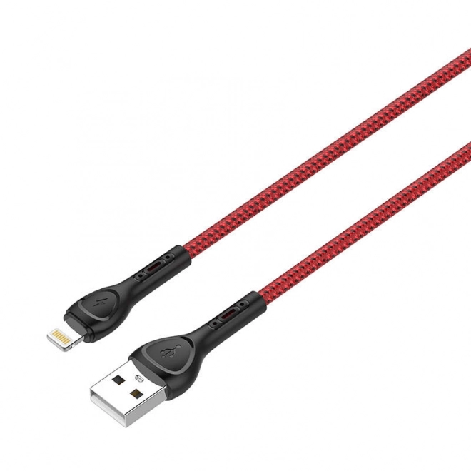 Kábel USB - Lightning Červený