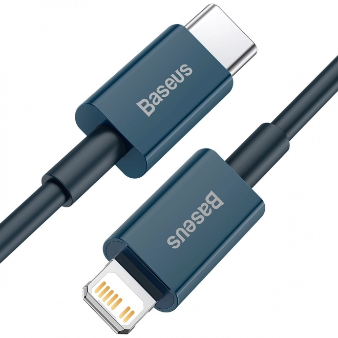 USB-C Kabel pre iPhone 20W PD 2m Modrý