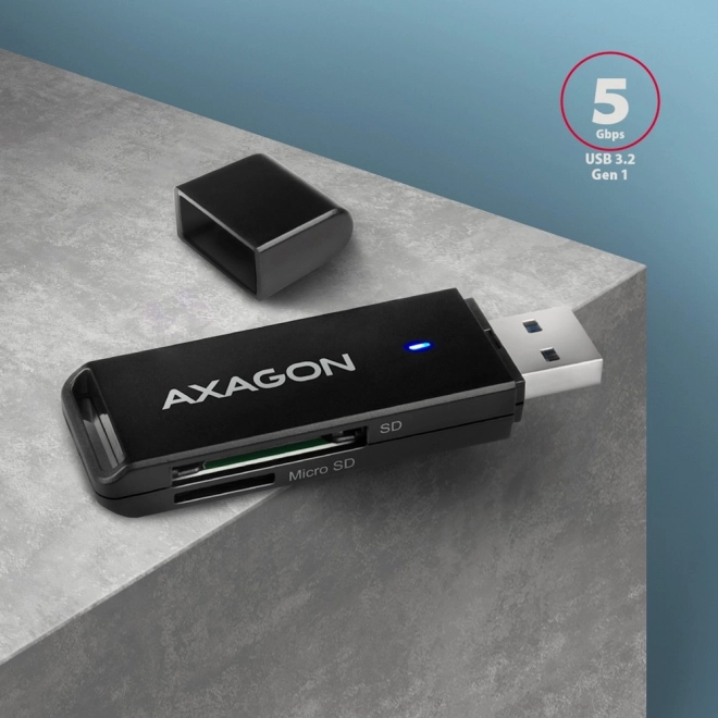 Čítačka pamäťových kariet s dvoma slotmi USB 3.2 Gen 1