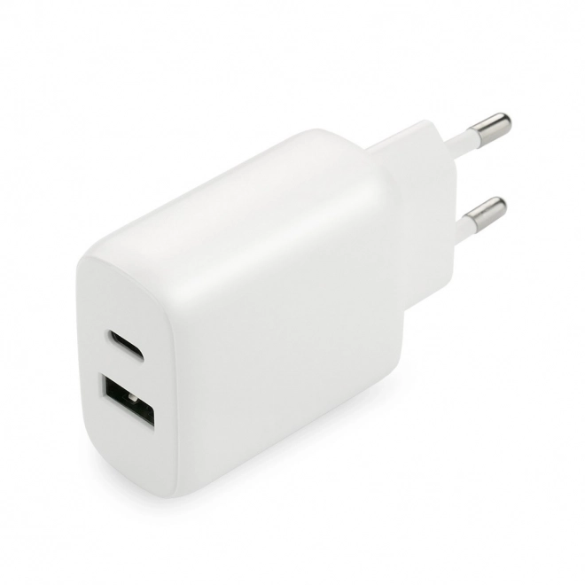 USB/USB-C QC3.0 nabíjačka 25W biela