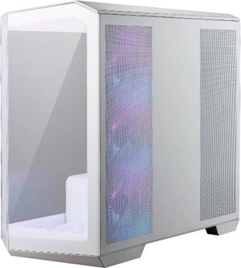 Skrinka MAG PANO M100R PZ biela s temperovaným sklom a USB