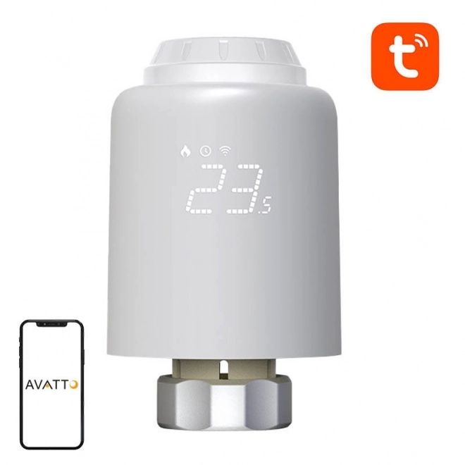 Inteligentný termostatický radiátorový ventil Avatto Zigbee 3.0 TUYA