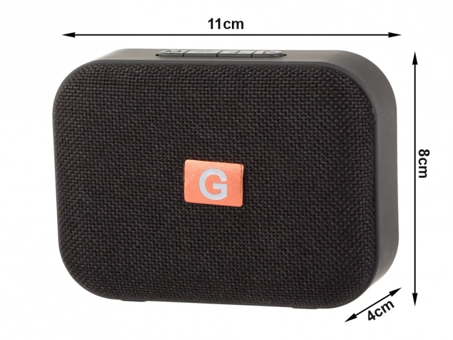 Bluetooth reproduktor Mini s FM rádiom, USB a MP3