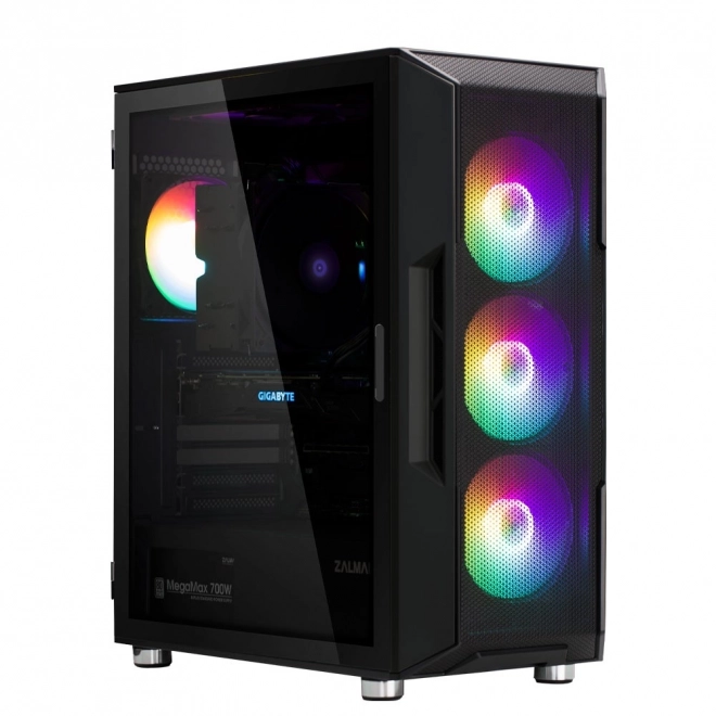 Počítačová skrinka Mid Tower i3 Neo RGB