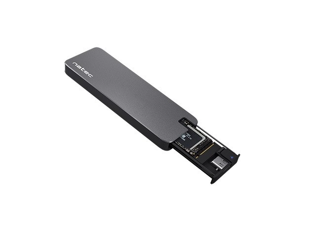 Odolné púzdro na SSD disk Natec Rhino M.2 NVMe USB-C
