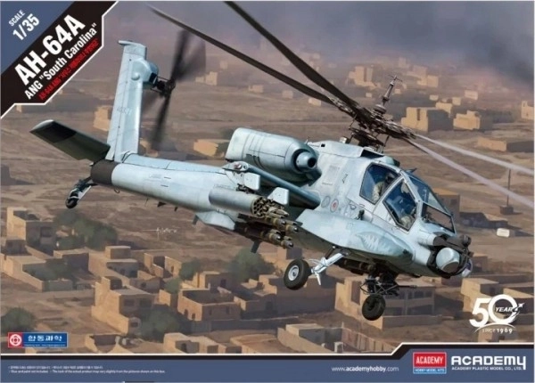 Model helikoptéry AH-64A ANG South Carolina 1/35