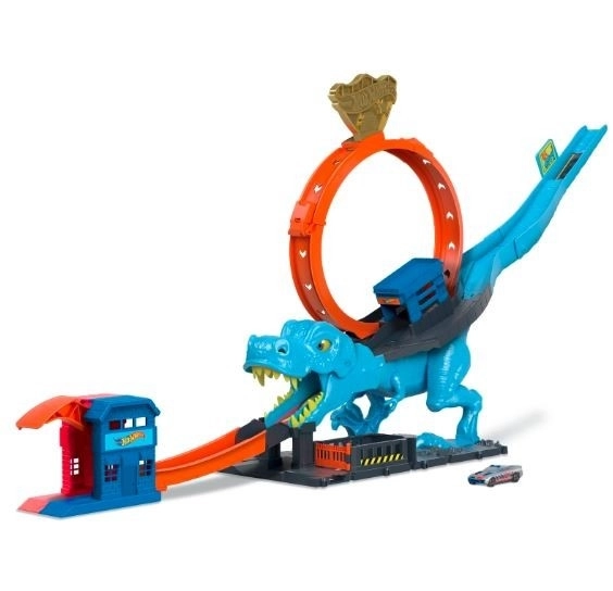 Mesto Hot Wheels Slučka T-Rexa