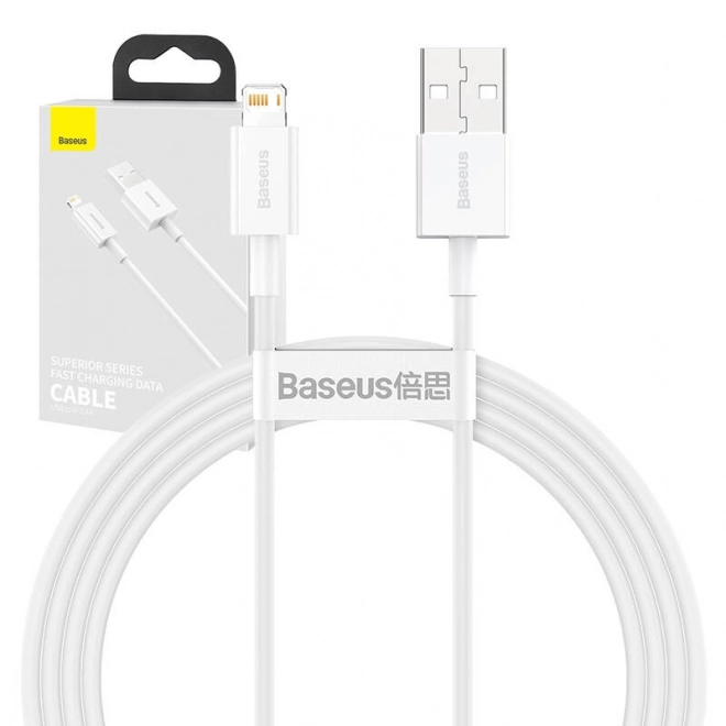 Kábel USB na Lightning 2,4A 1,5 m