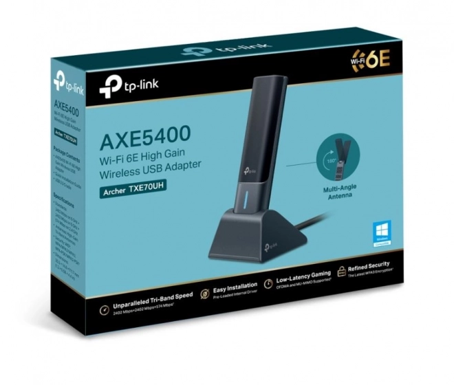 USB sieťová karta TP-Link Archer TXE70UH AXE5400