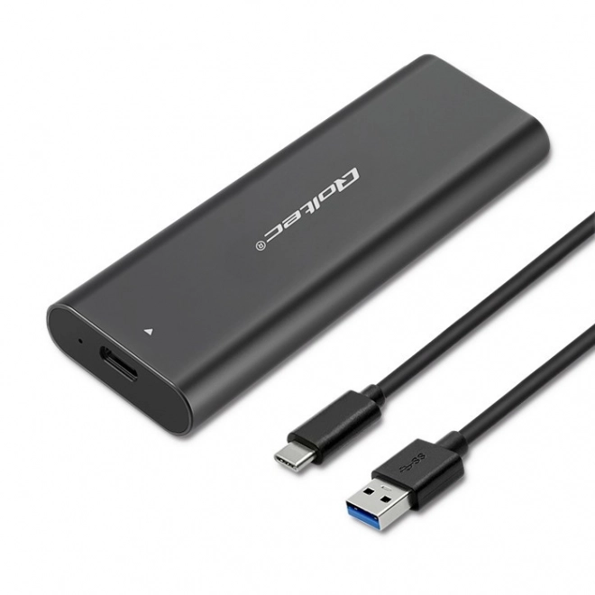 Kryt na disk SSD M.2 USB typ C NVME Qoltec