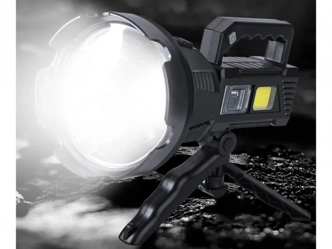 Stojací reflektor CREE LED XHP50 s powerbankou