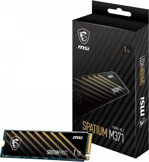 SSD disk MSI Spatium M371 1 TB M.2 NVMe PCIe 3.0