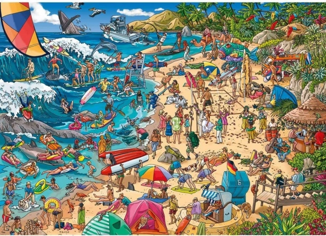 Puzzle Morské pobrežie 1000 dielikov