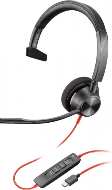 Slúchadlá Blackwire 3310 Mono USB-C/A MS-Teams