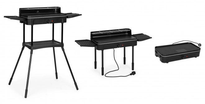 Elektrický gril 3 v 1 MultiGarden: voľne stojaci a stolný