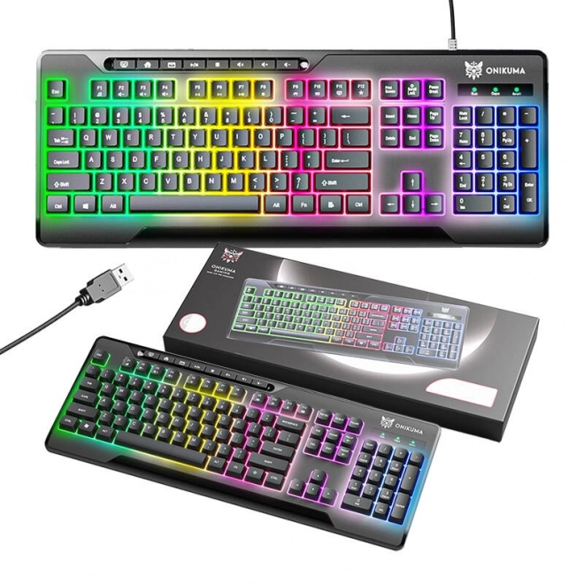 Onikuma G32 RGB herná klávesnica