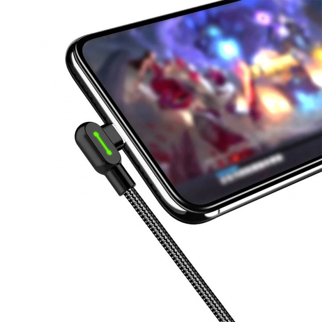 USB-C kábel Mcdodo CA-5281 LED 1,2 m čierny